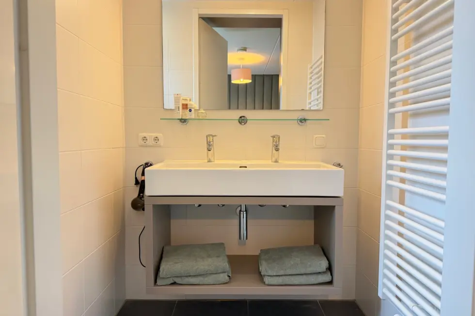 Badkamer beneden wellness 6p