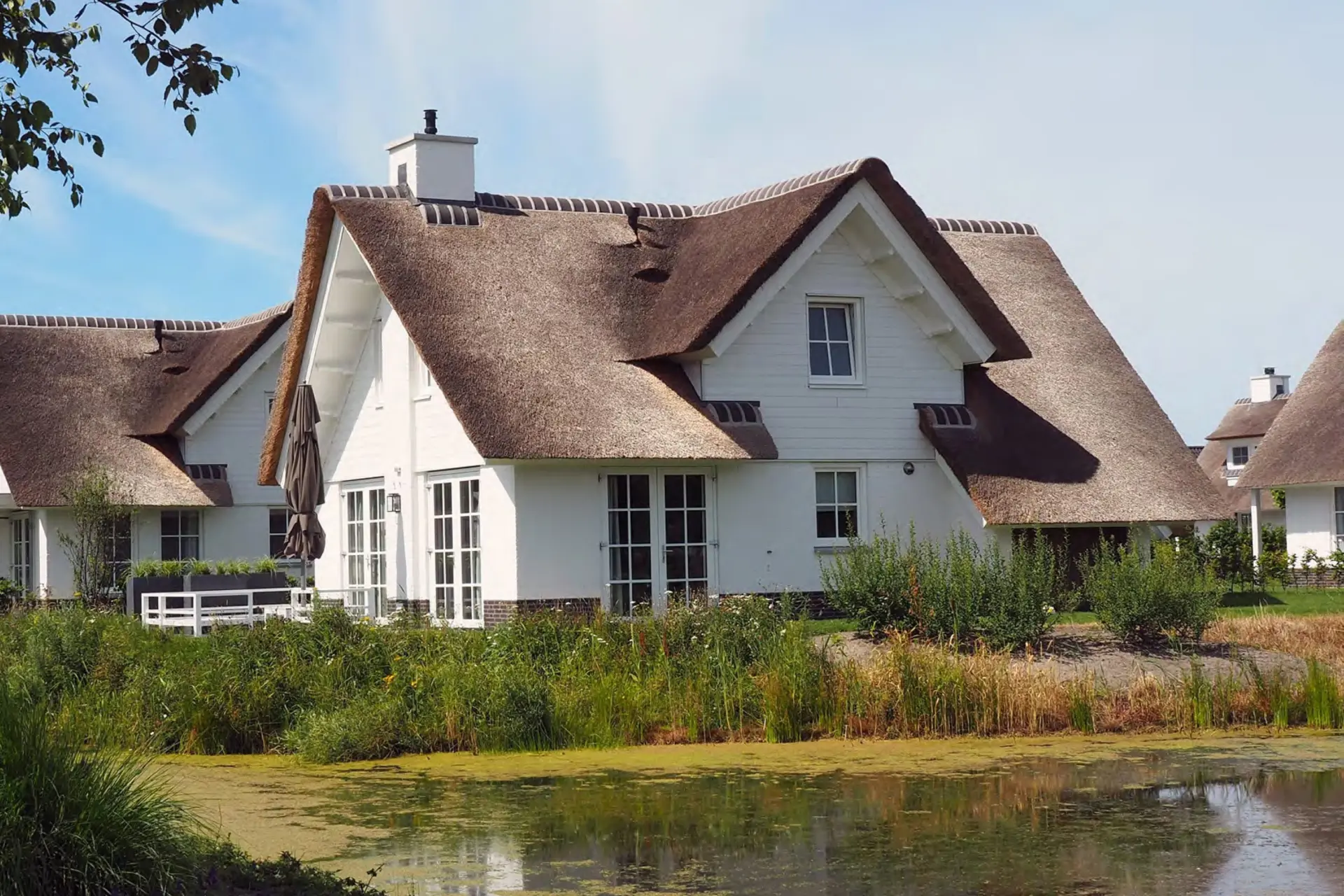 Buitenzijde Tapuit Wellness