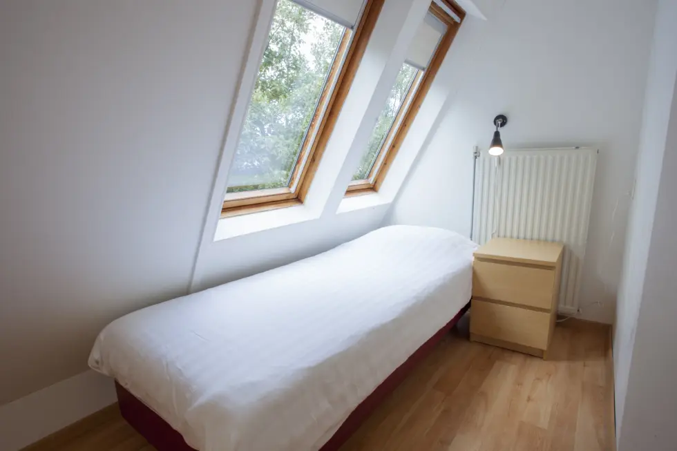 slaapkamer met 1 éénpersoonbed